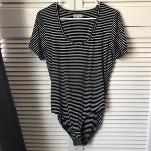 MADEWELL Cameo Stripe Bodysuit in Natasha Stripe